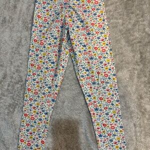 Mini Boden Floral Print Kids Leggings 9-10